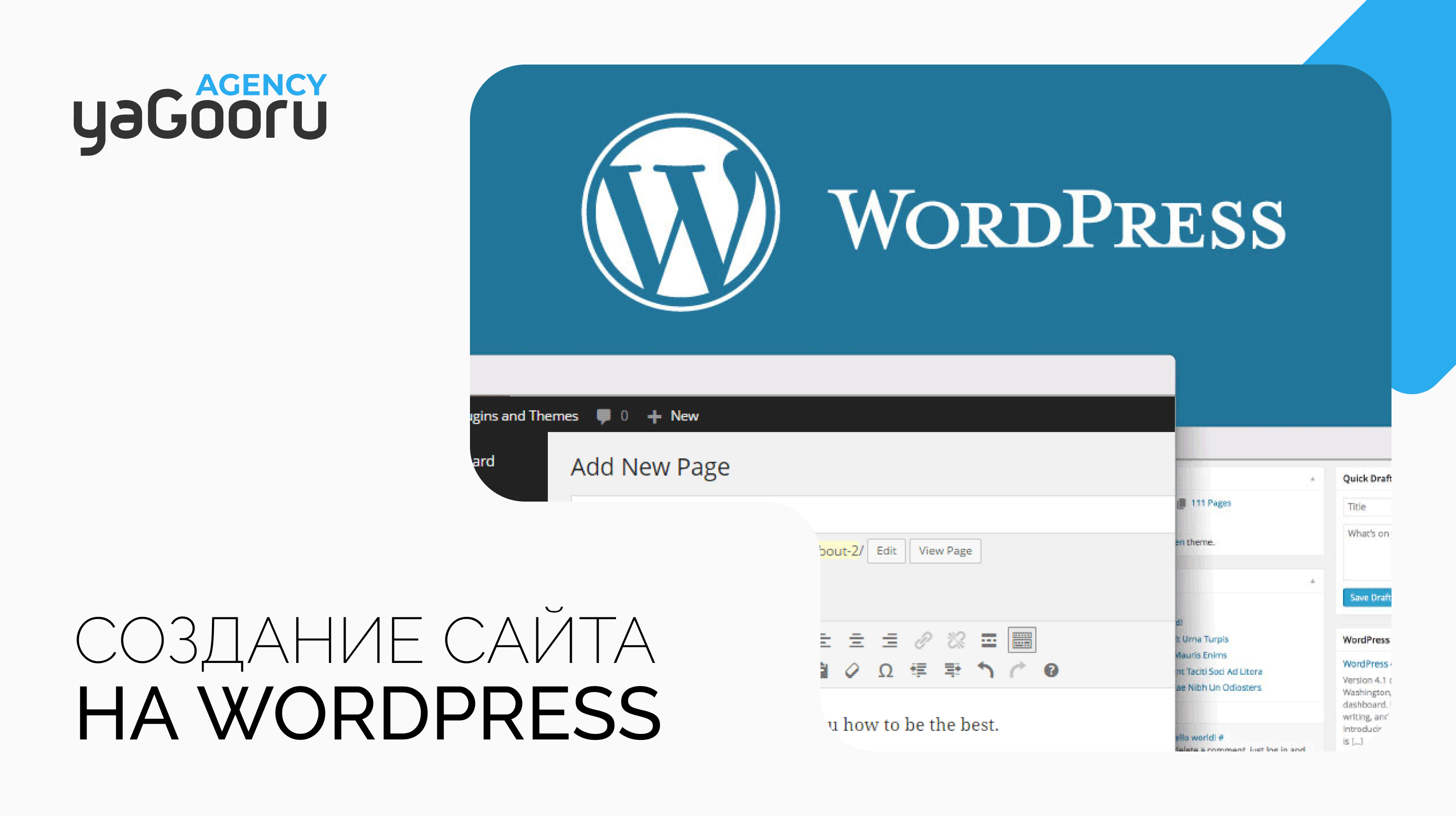 Создание сайта на WordPress в Санкт-Петербурге